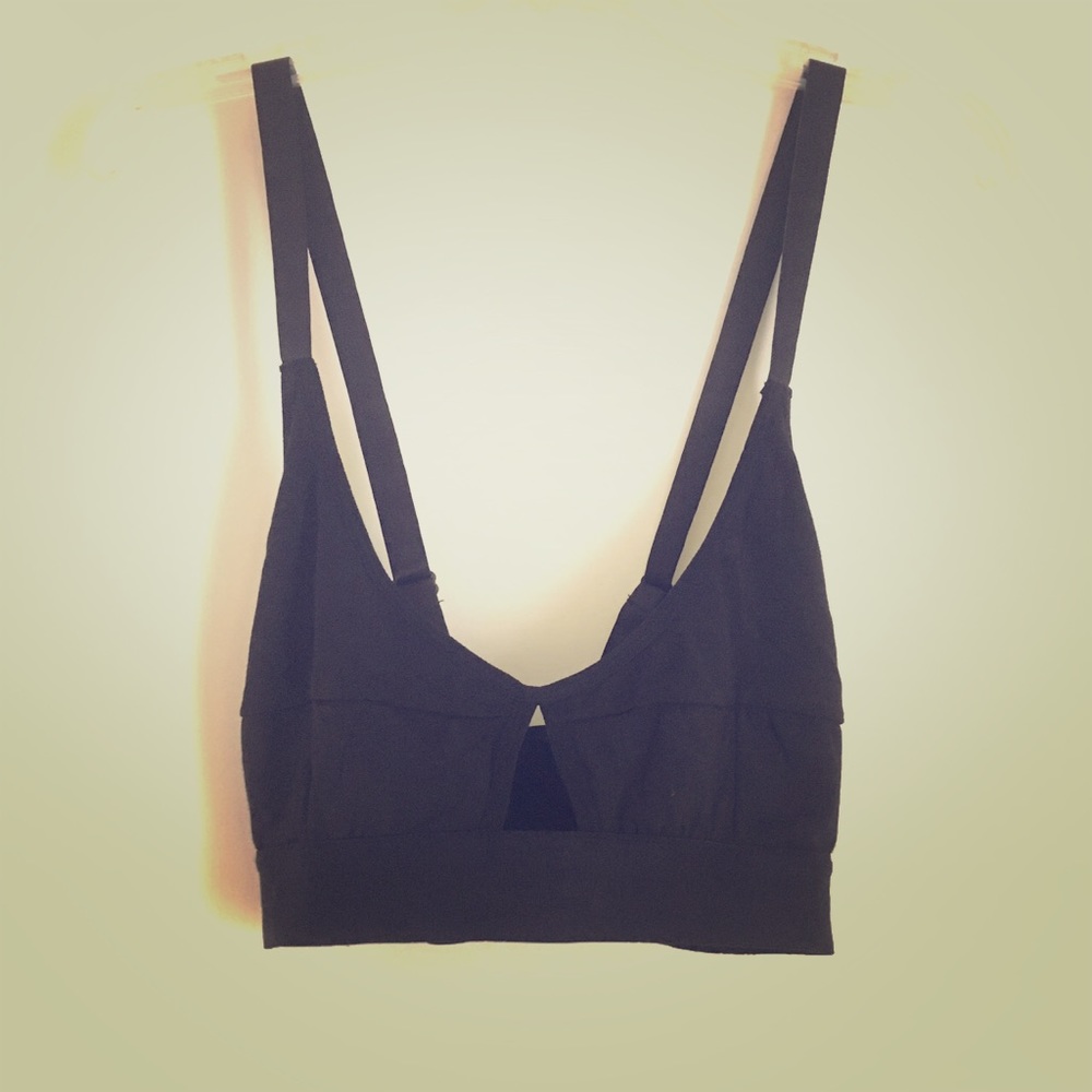 TomboyX Micromodal bralette in black